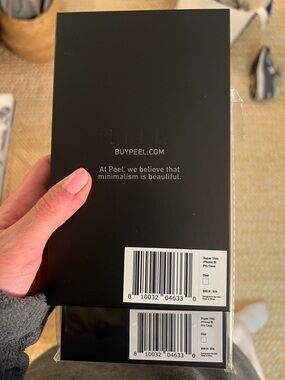 Peel Super Thin iPhone 15 Pro Case - Clear